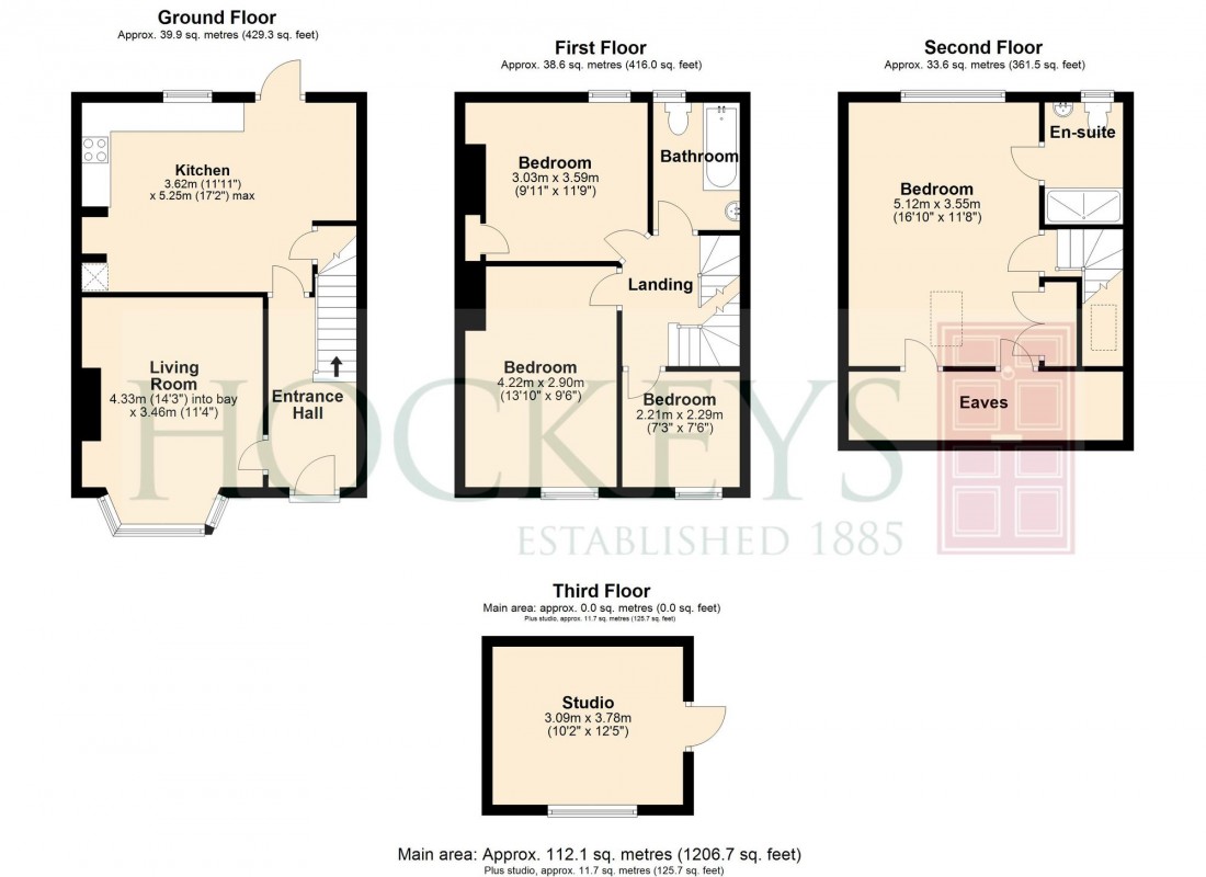 Floorplan for Suez Road, Cambridge, CB1