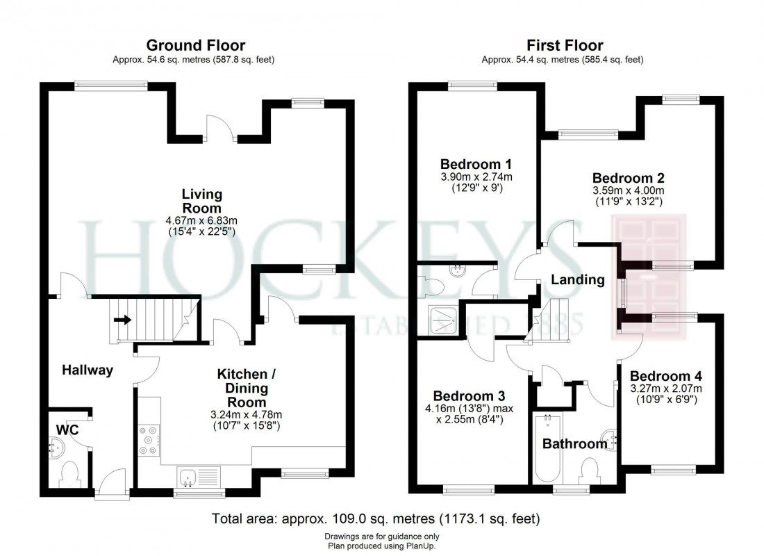 Floorplan for Station Road, Waterbeach, CB25
