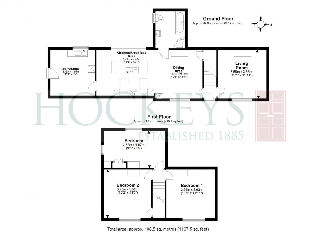 Floorplan for York Road, Chatteris, PE16