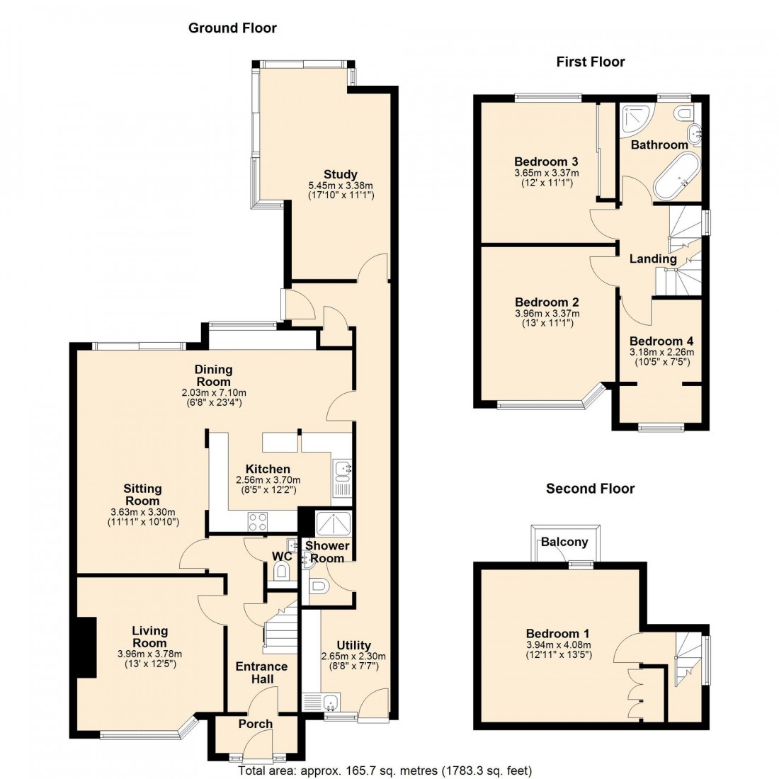 Floorplan for Radegund Road, Cambridge, CB1