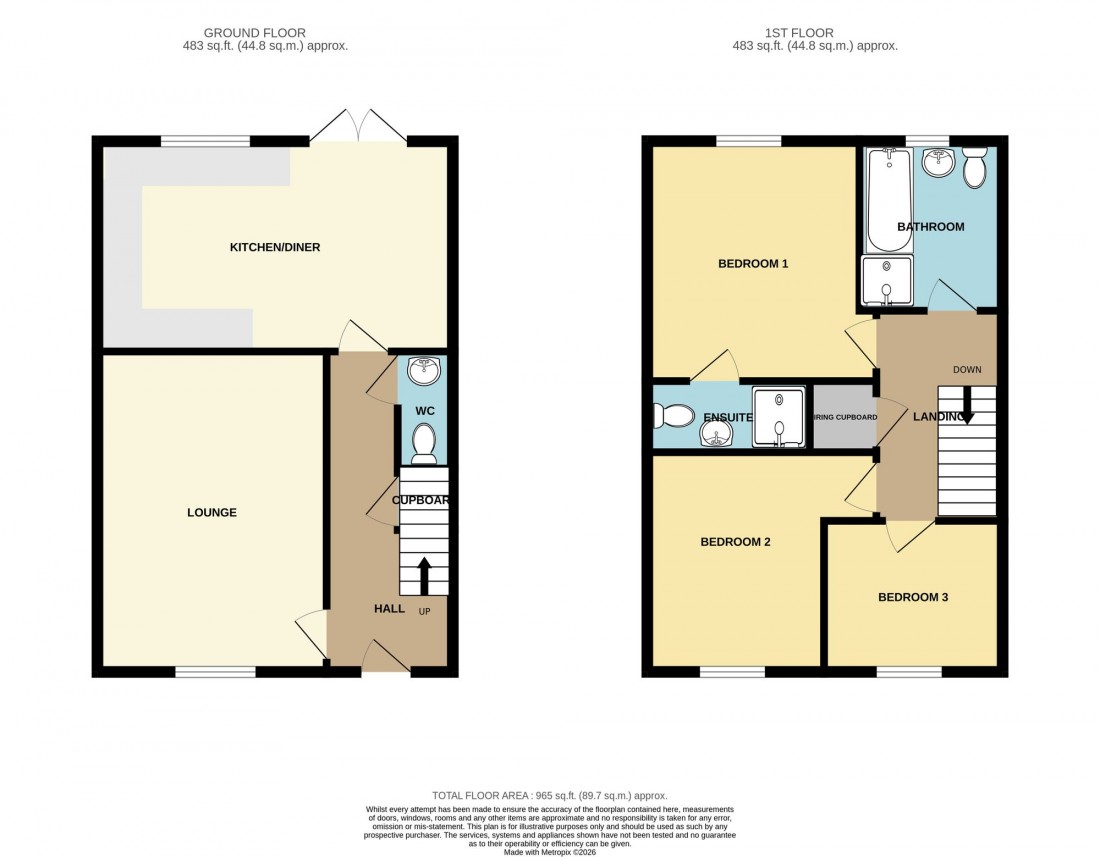 Floorplan for The Marsh, Walpole Marsh, PE14