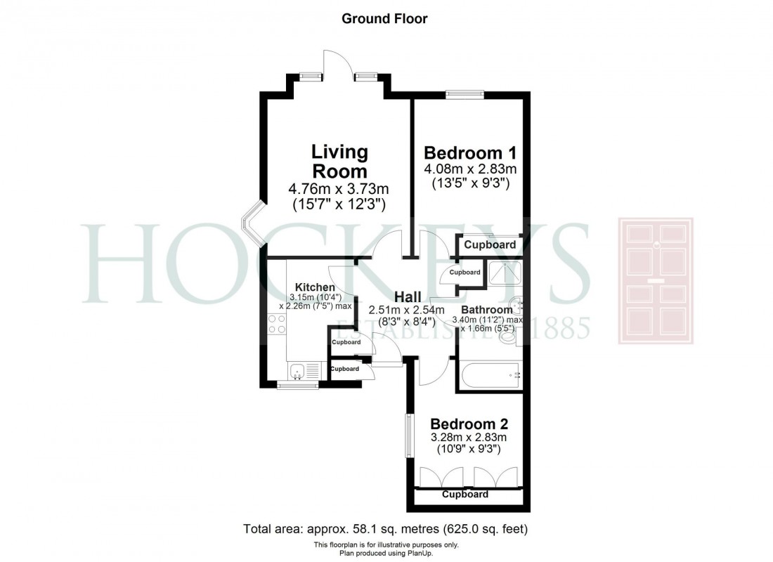 Floorplan for Dovehouse Close, Linton, CB21