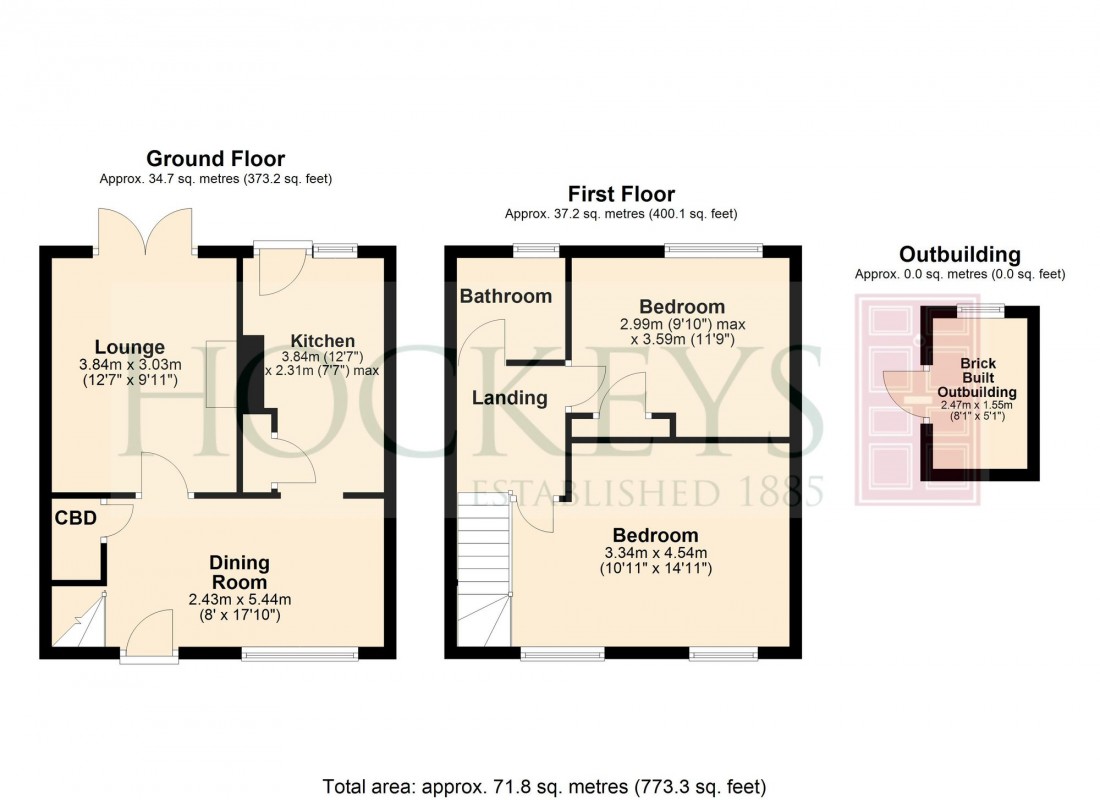 Floorplan for Campkin Road, Cambridge, CB4