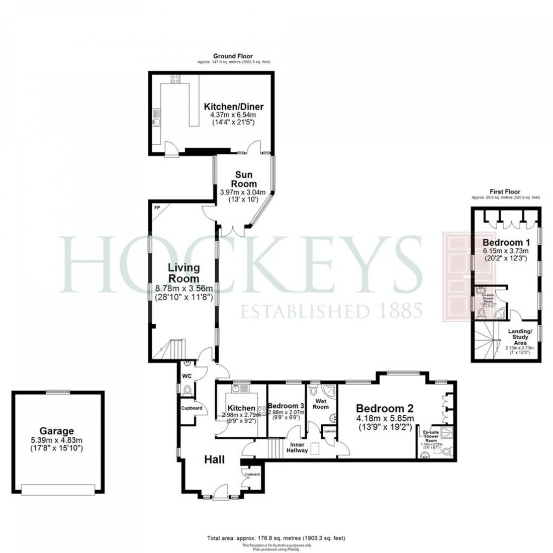 Floorplan for Long Lane, Linton, CB21