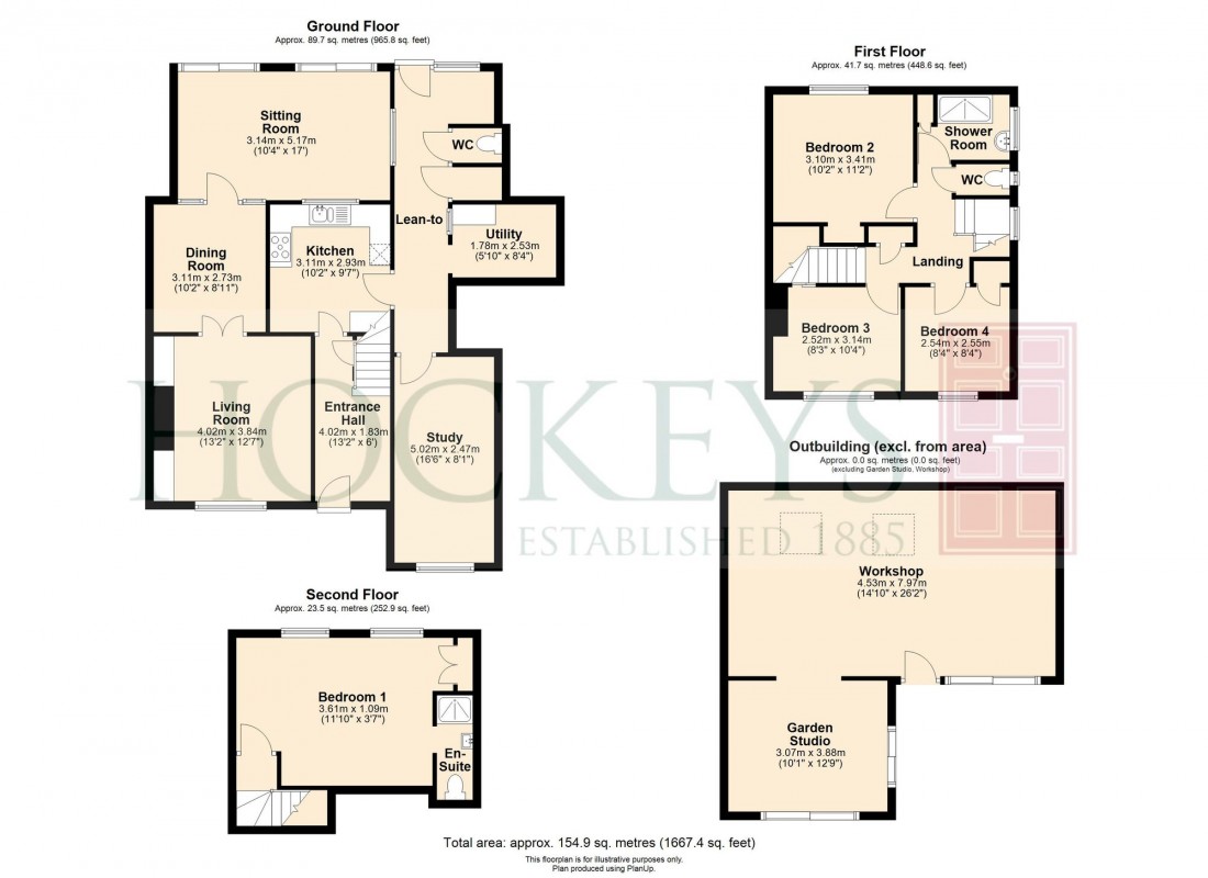 Floorplan for Peverel Road, Cambridge, CB5