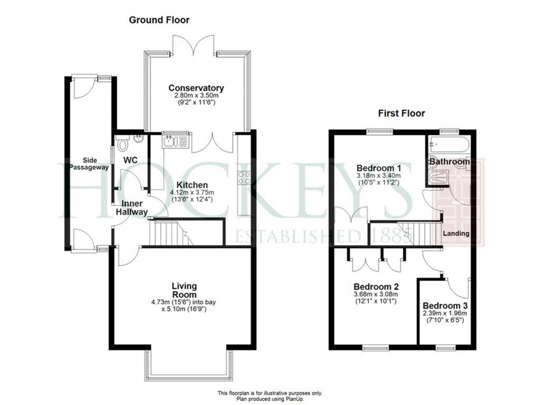 Floorplan for Gibraltar Lane, Swavesey, CB24