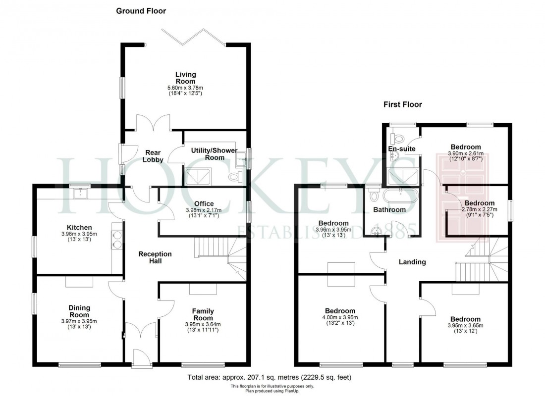 Floorplan for Earith Road, Willingham, CB24