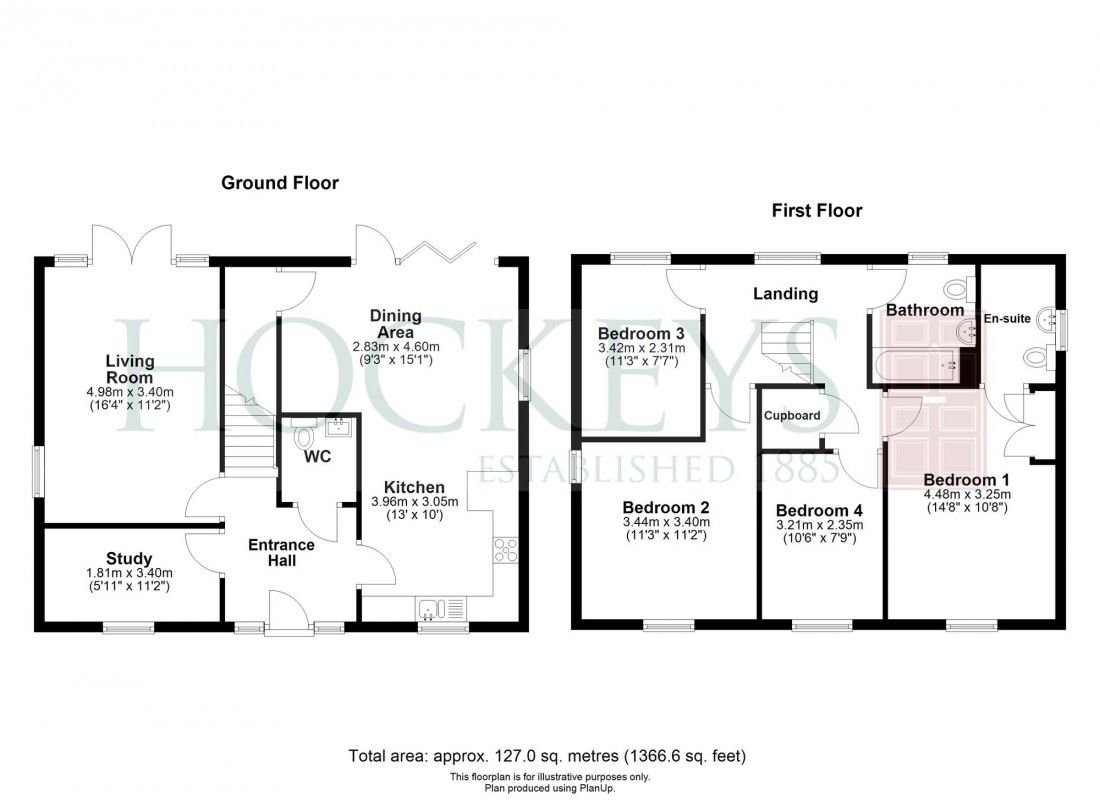 Floorplan for Havers Rise, Littleport, CB6