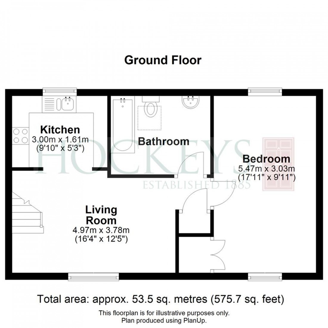 Floorplan for Covent Garden, Willingham, CB24