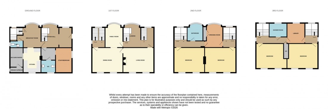 Floorplan for 116 North Brink, Wisbech, PE13