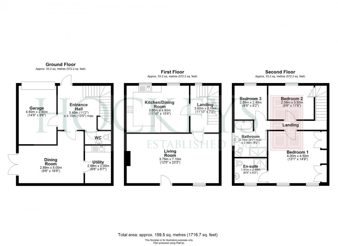 Floorplan for The Pits, Isleham, CB7