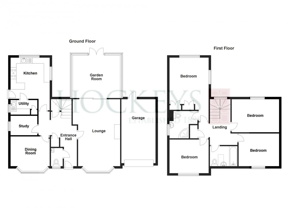 Floorplan for Trafford Road, Wisbech, PE13