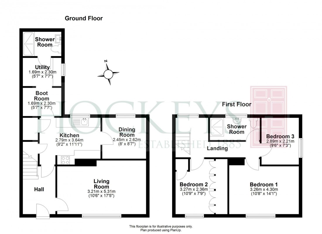 Floorplan for Haden Way, Willingham, CB24