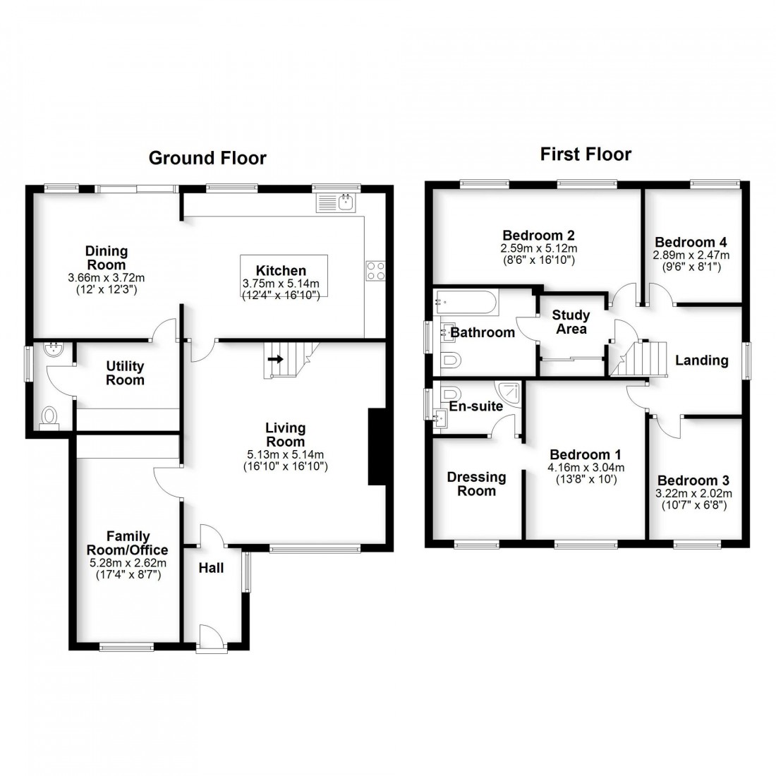 Floorplan for Rogers Close, Elsworth, CB23
