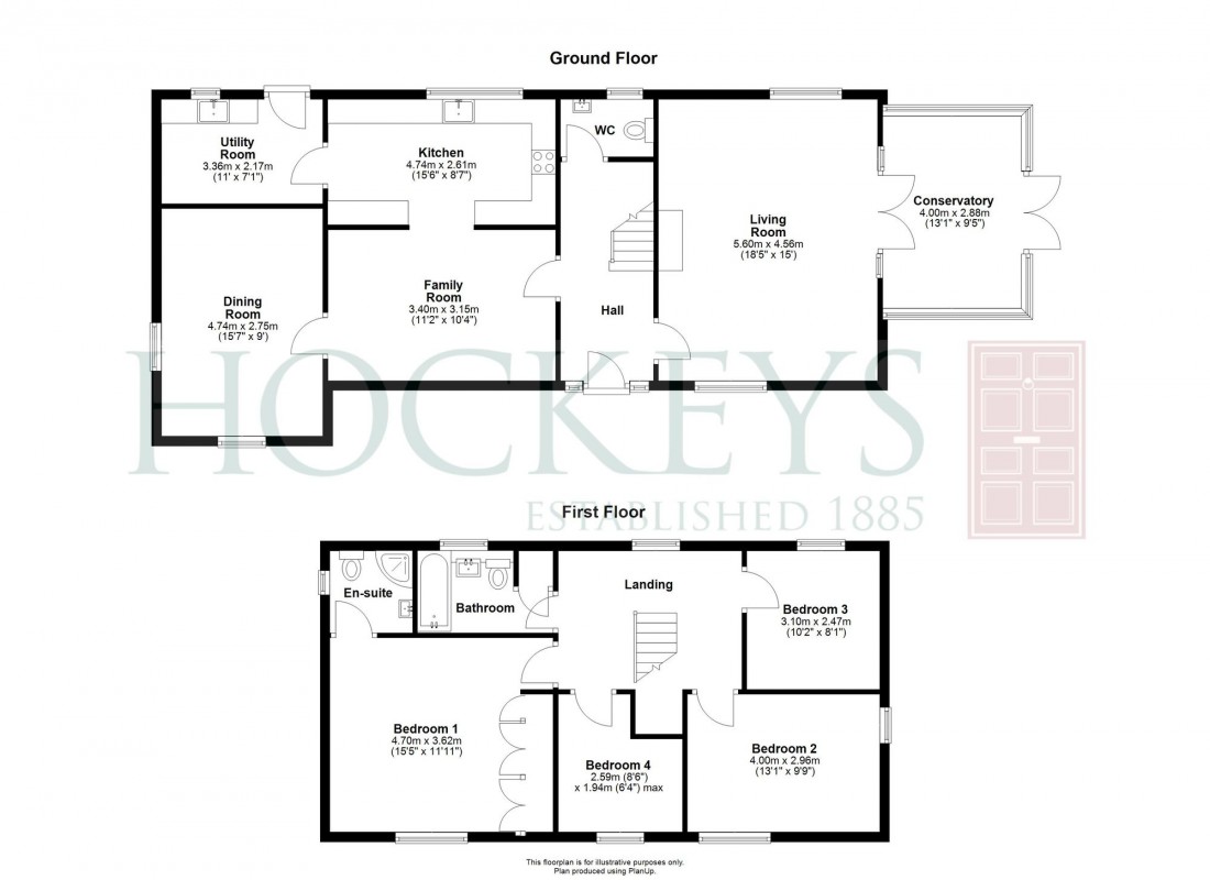 Floorplan for Station Road, Haddenham, CB6