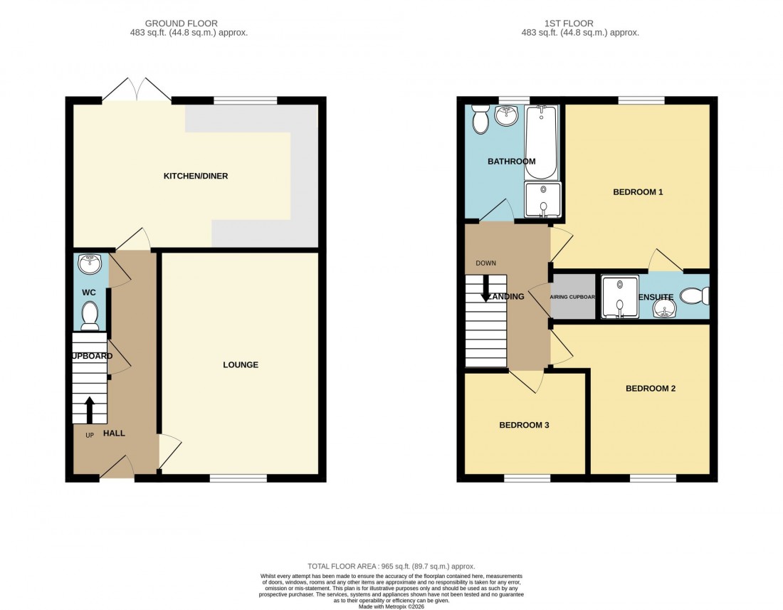 Floorplan for The Marsh, Walpole Marsh, PE14