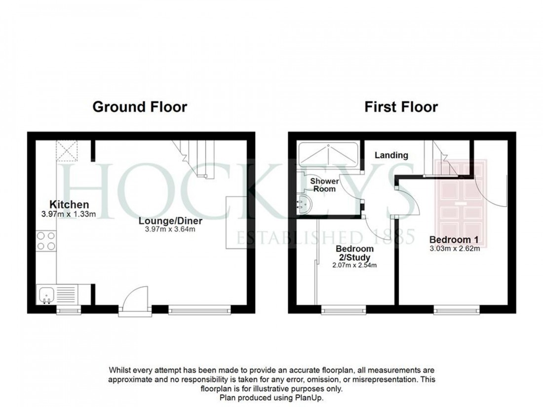 Floorplan for Ravens Yard, Willingham, CB24