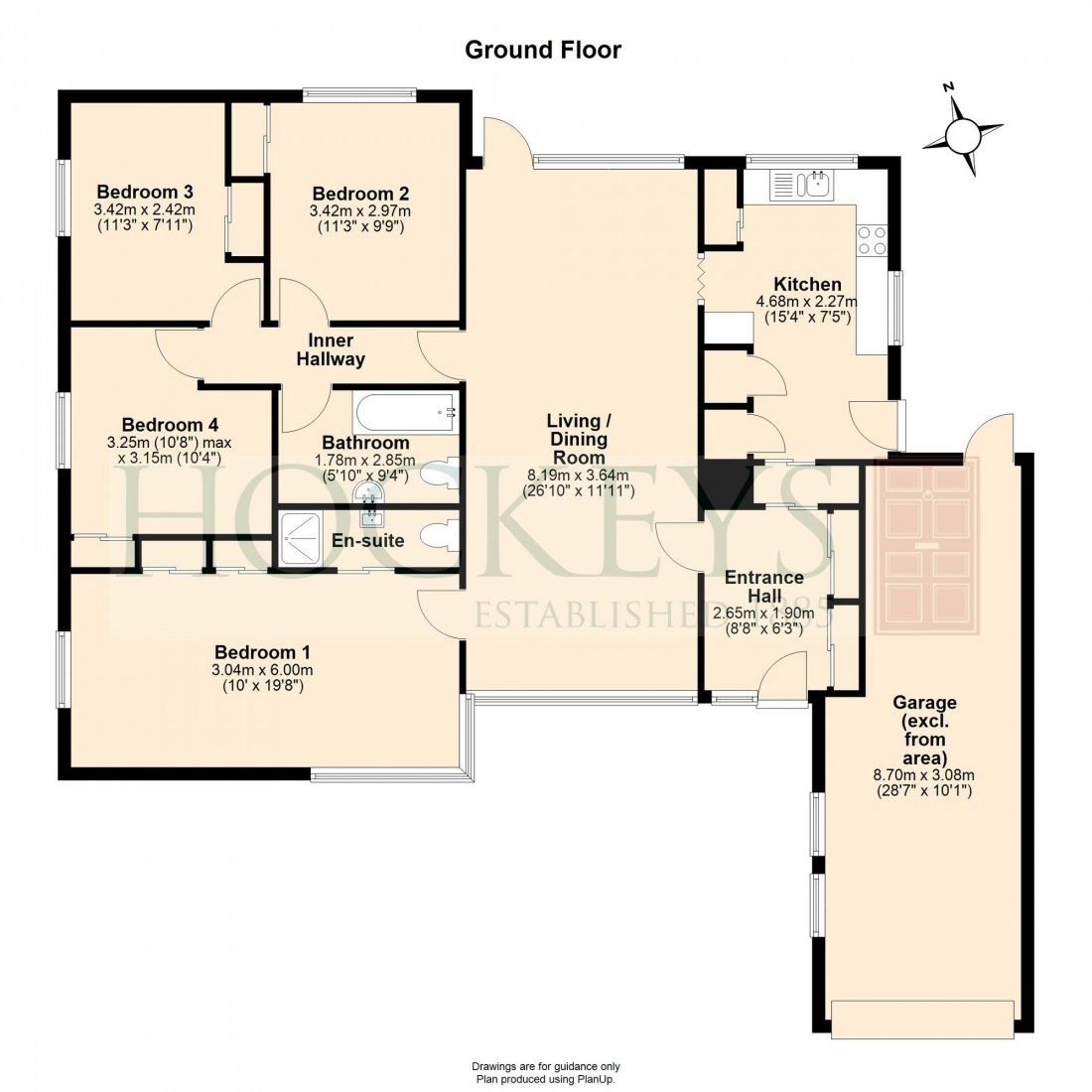 Floorplan for Richmond Road, Cambridge, CB4