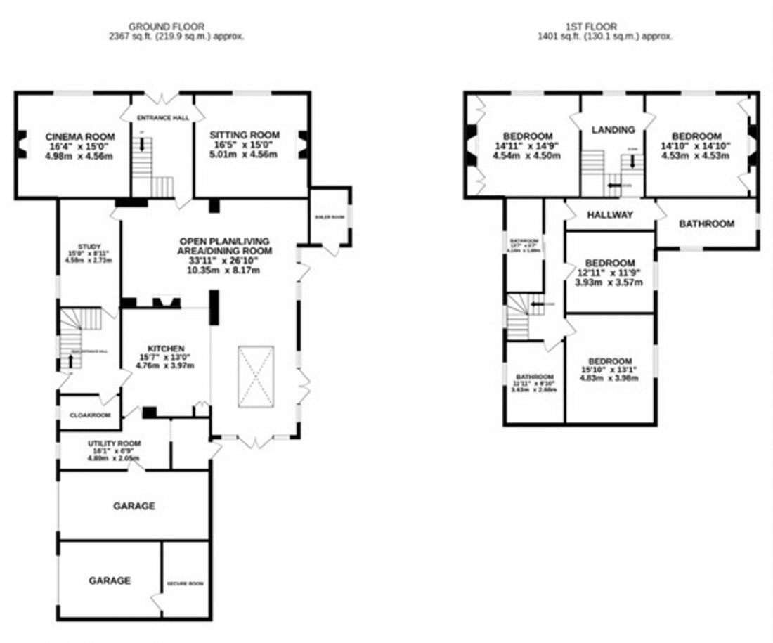 Floorplan for Main Road, Friday Bridge, PE14