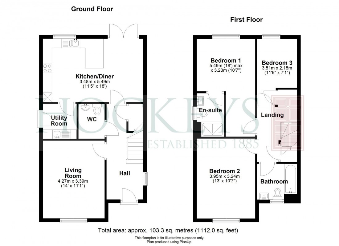 Floorplan for Parr Close, Northstowe, CB24