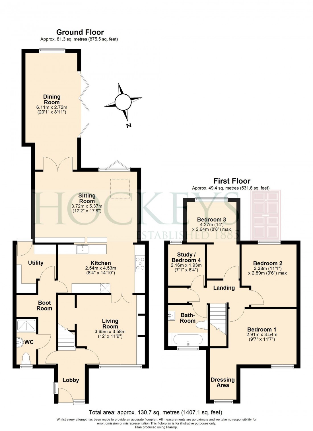 Floorplan for Old School Lane, Milton, CB24