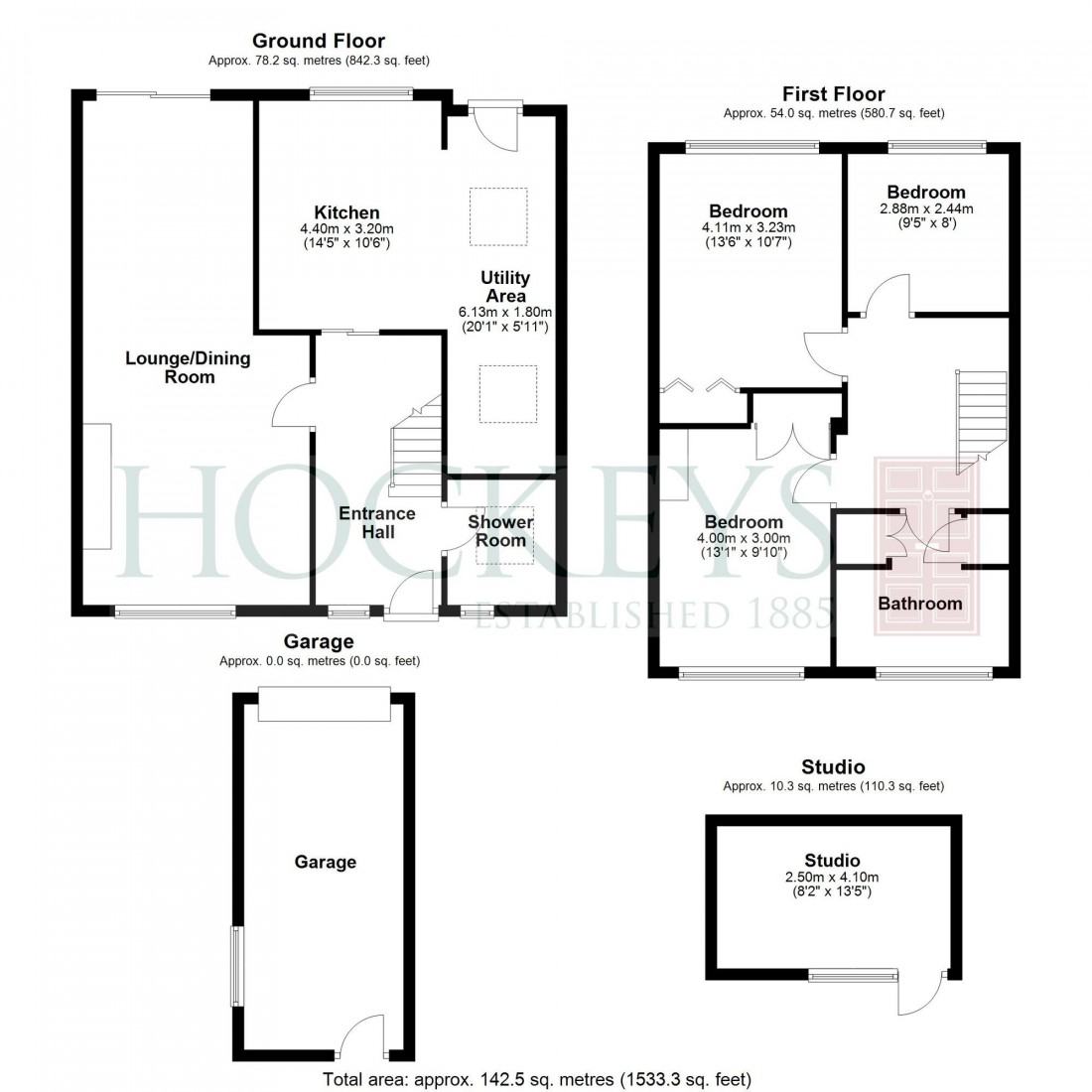 Floorplan for Spring Lane, Bottisham, CB25