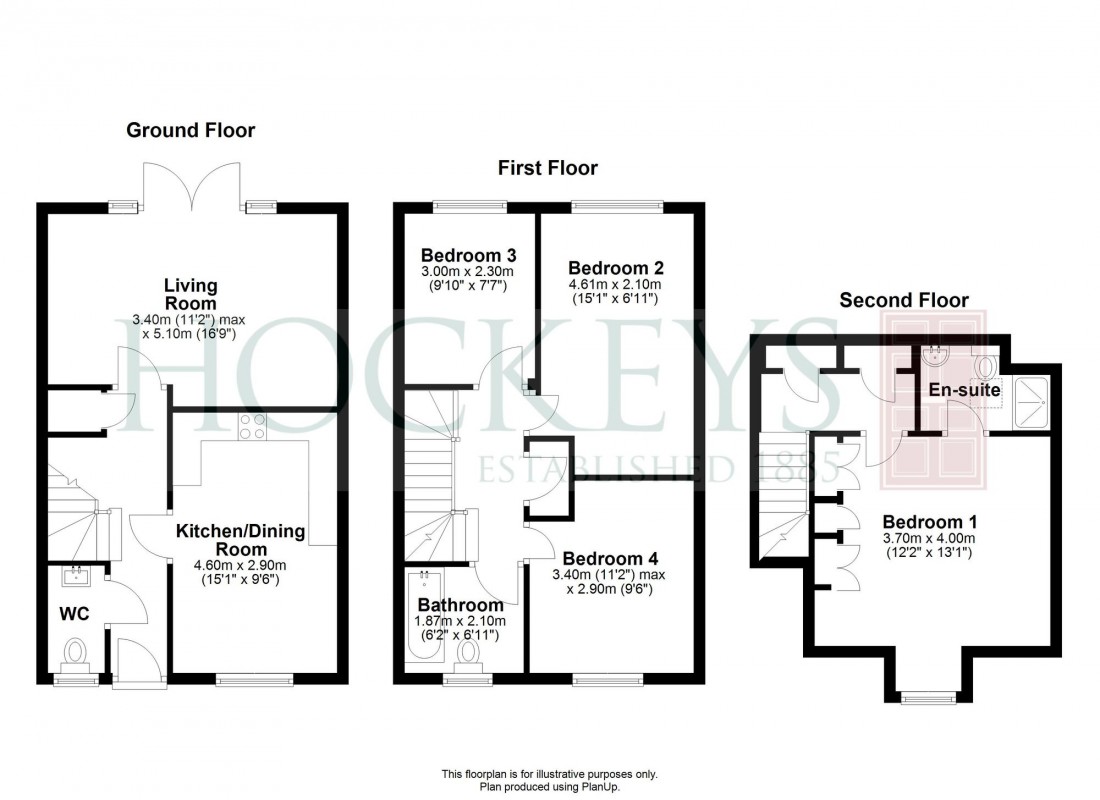 Floorplan for Red Admiral Street, Ely, CB7