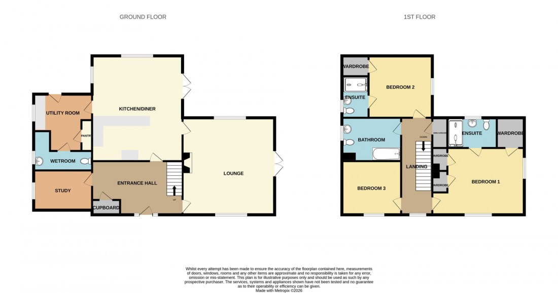 Floorplan for High Broadgate, Tydd St. Giles, PE13