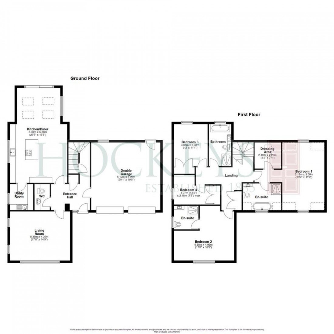 Floorplan for Mill Gardens, Mill Lane, PE28
