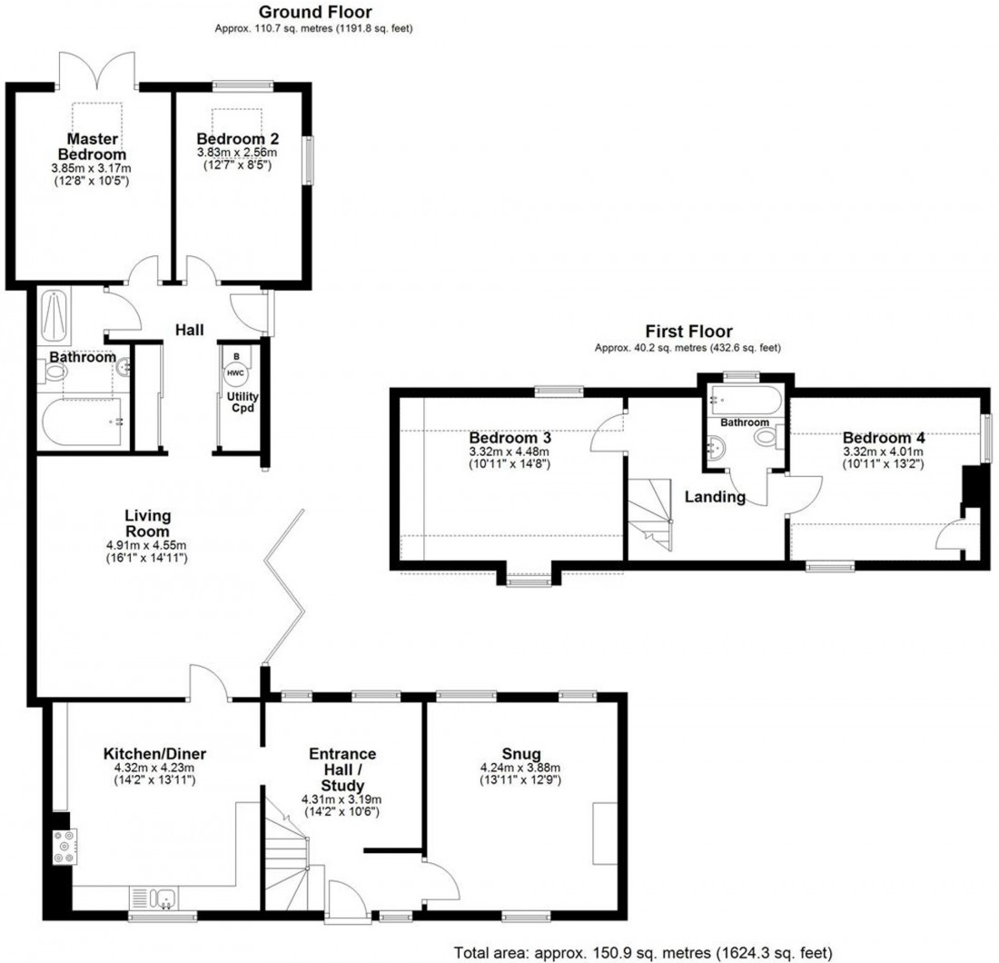 Floorplan for Little Green, Cheveley, CB8