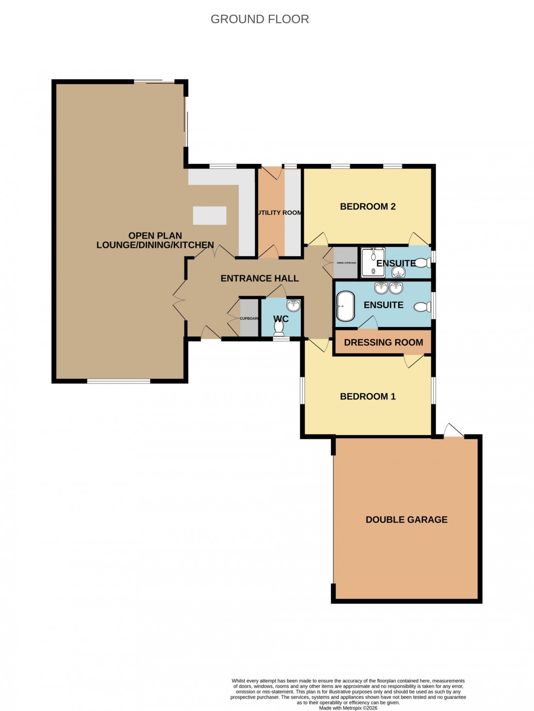 Floorplan for Leverington Common, Leverington, PE13