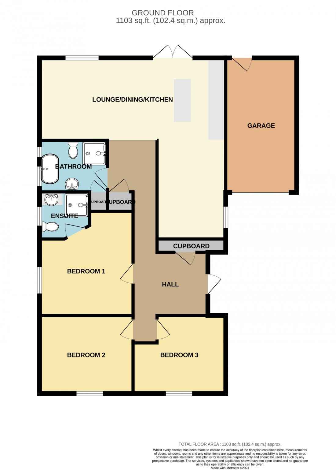 Floorplan for Old Main Road, Holbeach, PE12