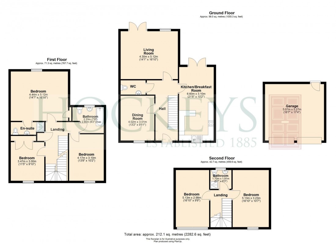 Floorplan for Anvil Way, Kennett, CB8