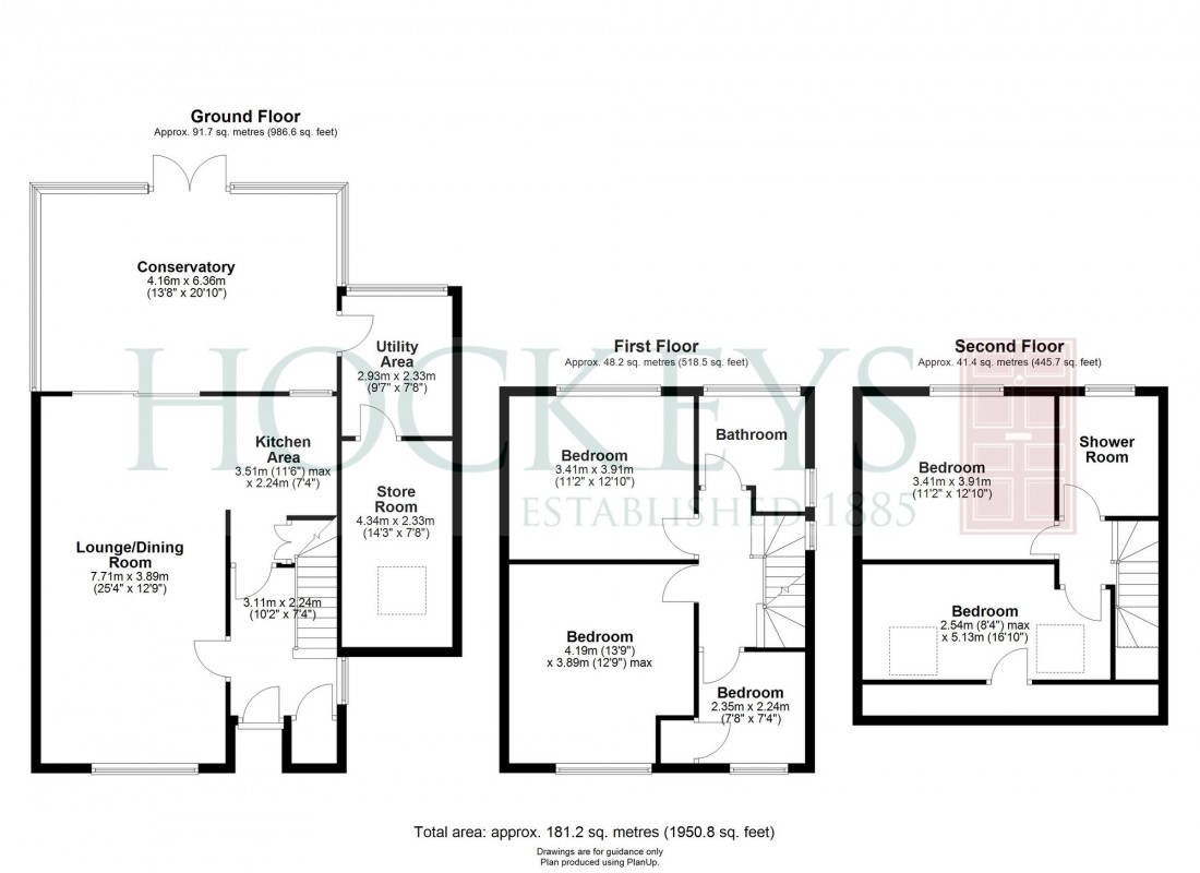 Floorplan for Arbury Road, Cambridge, CB4