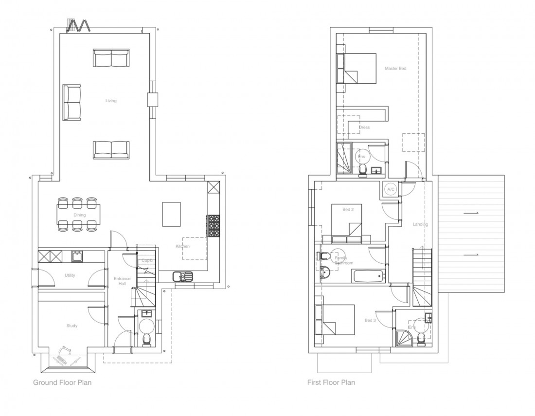 Floorplan for West Fen Road, Ely, CB6