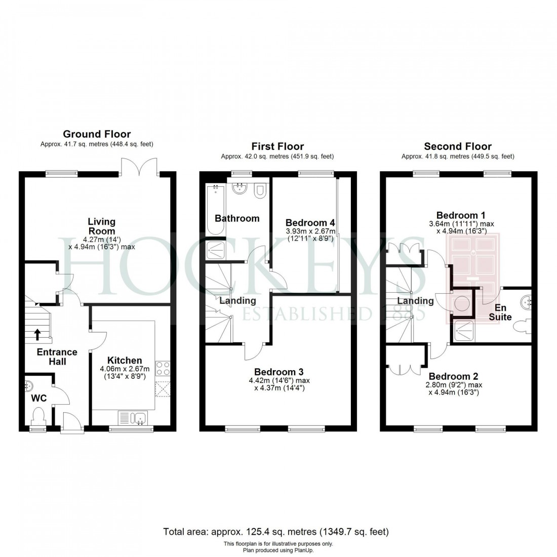Floorplan for Bourneys Manor Close, Willingham, CB24