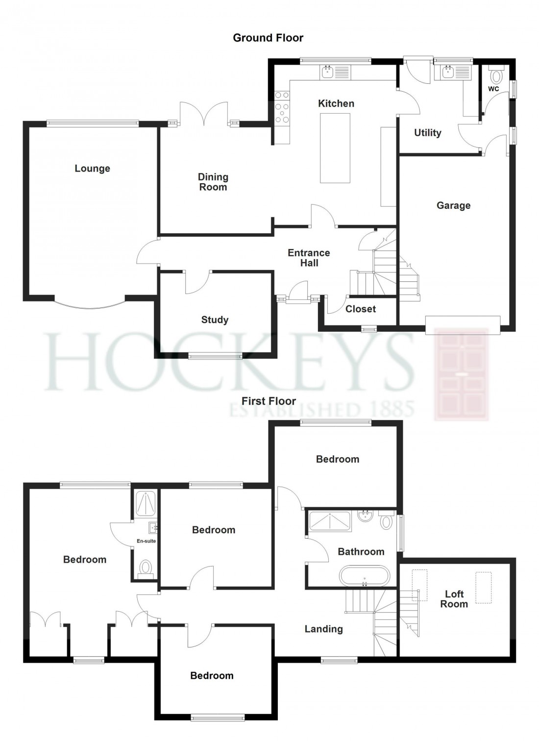Floorplan for 18 Hungate Road, Emneth, PE14