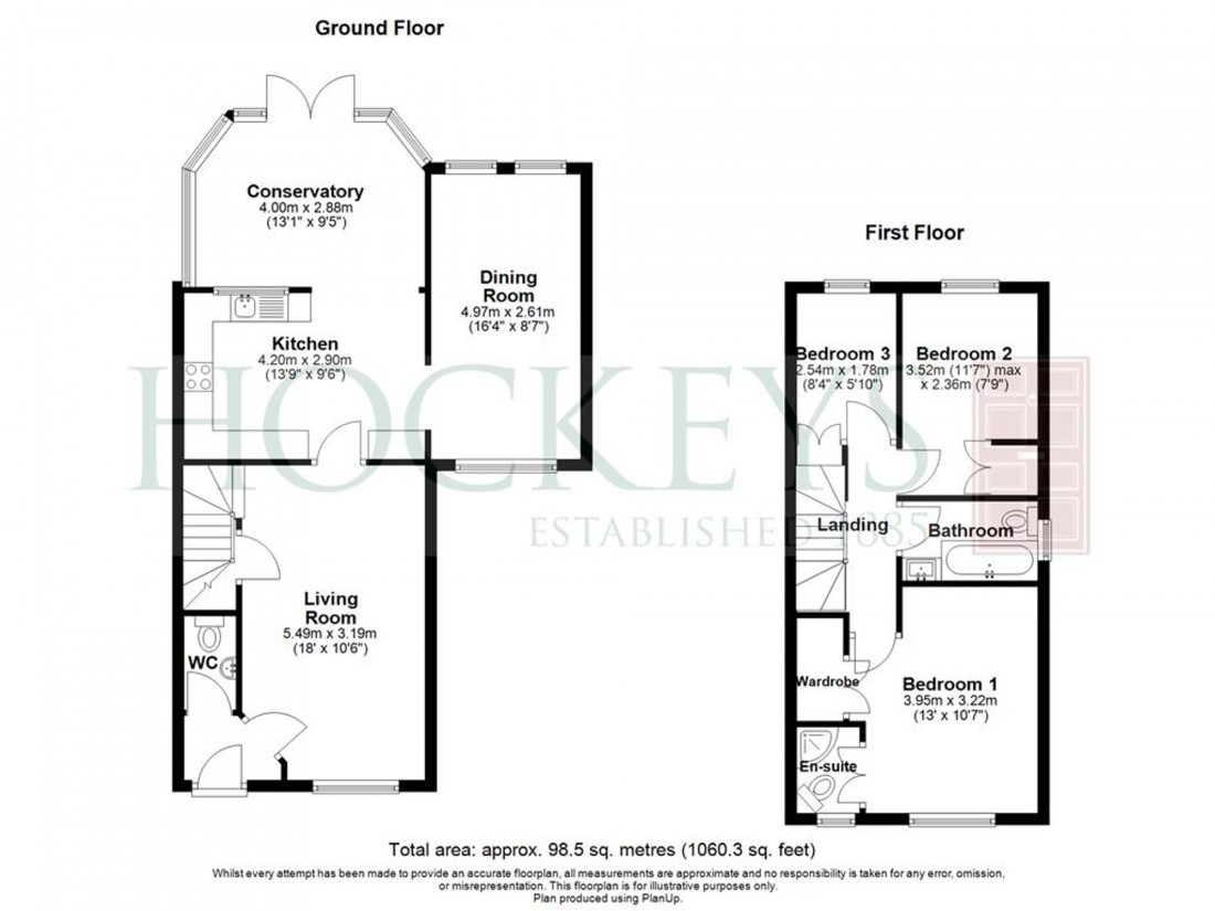 Floorplan for Covent Garden, Willingham, CB24