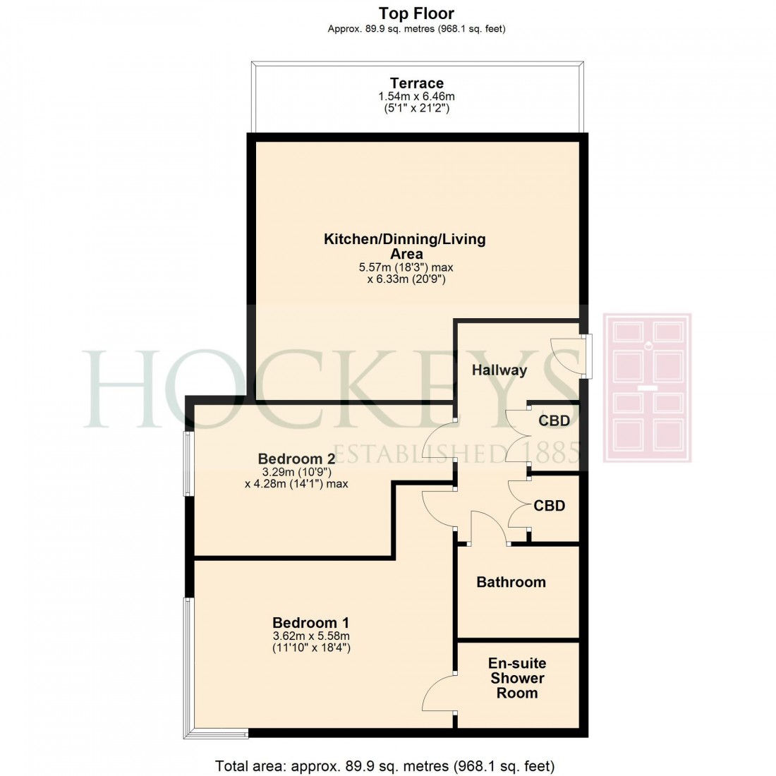 Floorplan for Poulter Walk, Trumpington, CB2