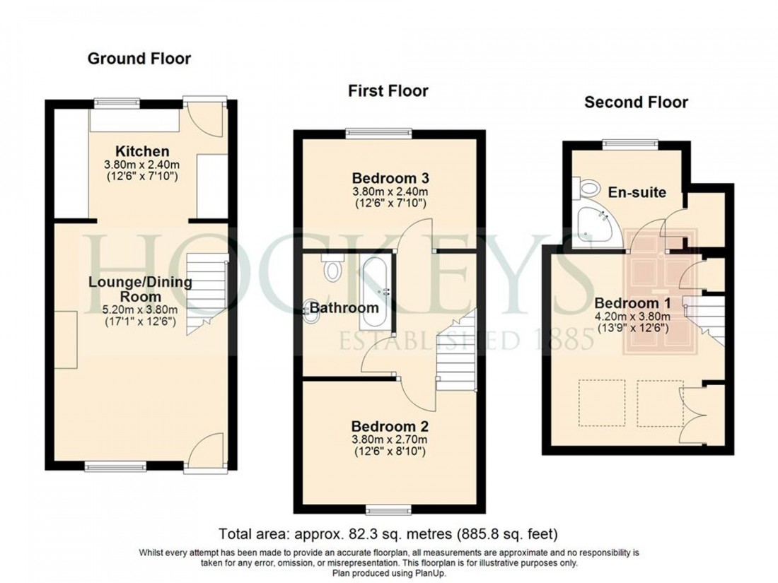 Floorplan for High Street, Swavesey, CB24