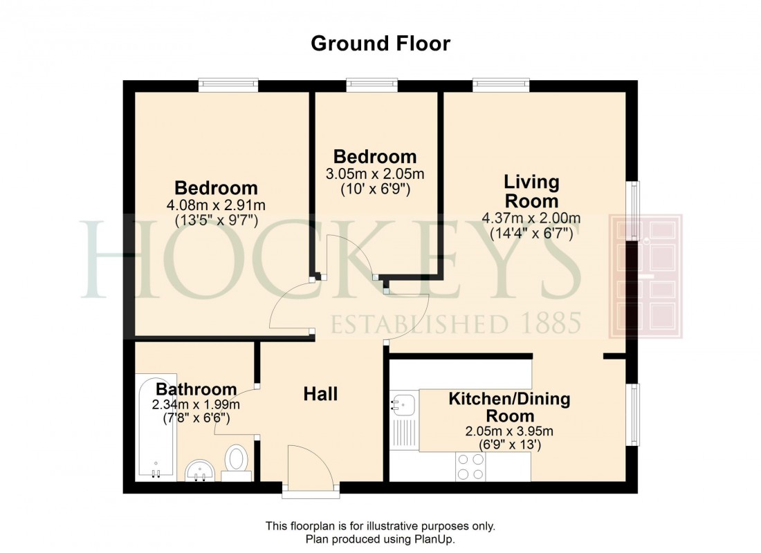 Floorplan for Kingfisher Drive, Soham, CB7