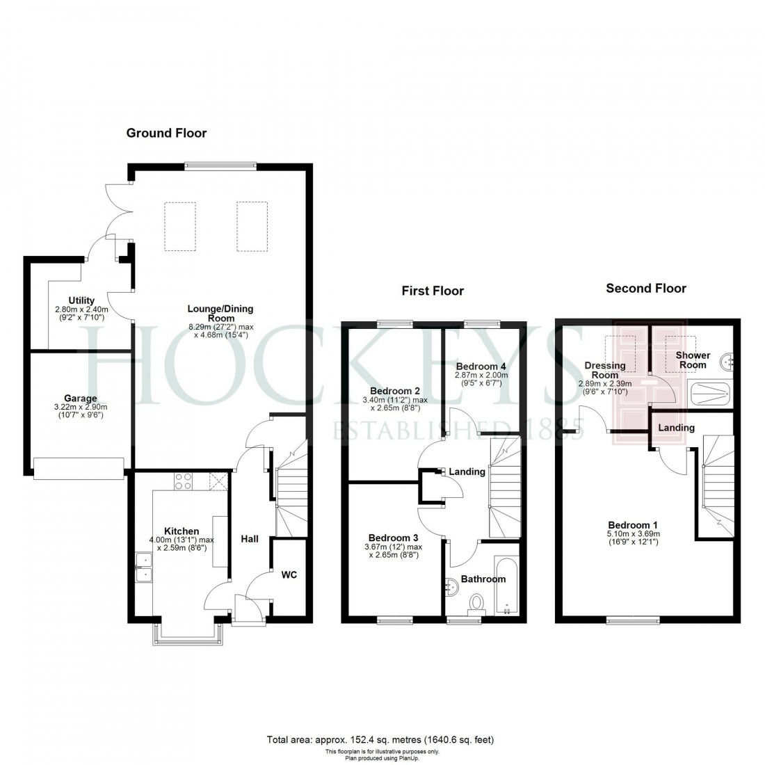 Floorplan for Aspinalls Yard, Willingham, CB24