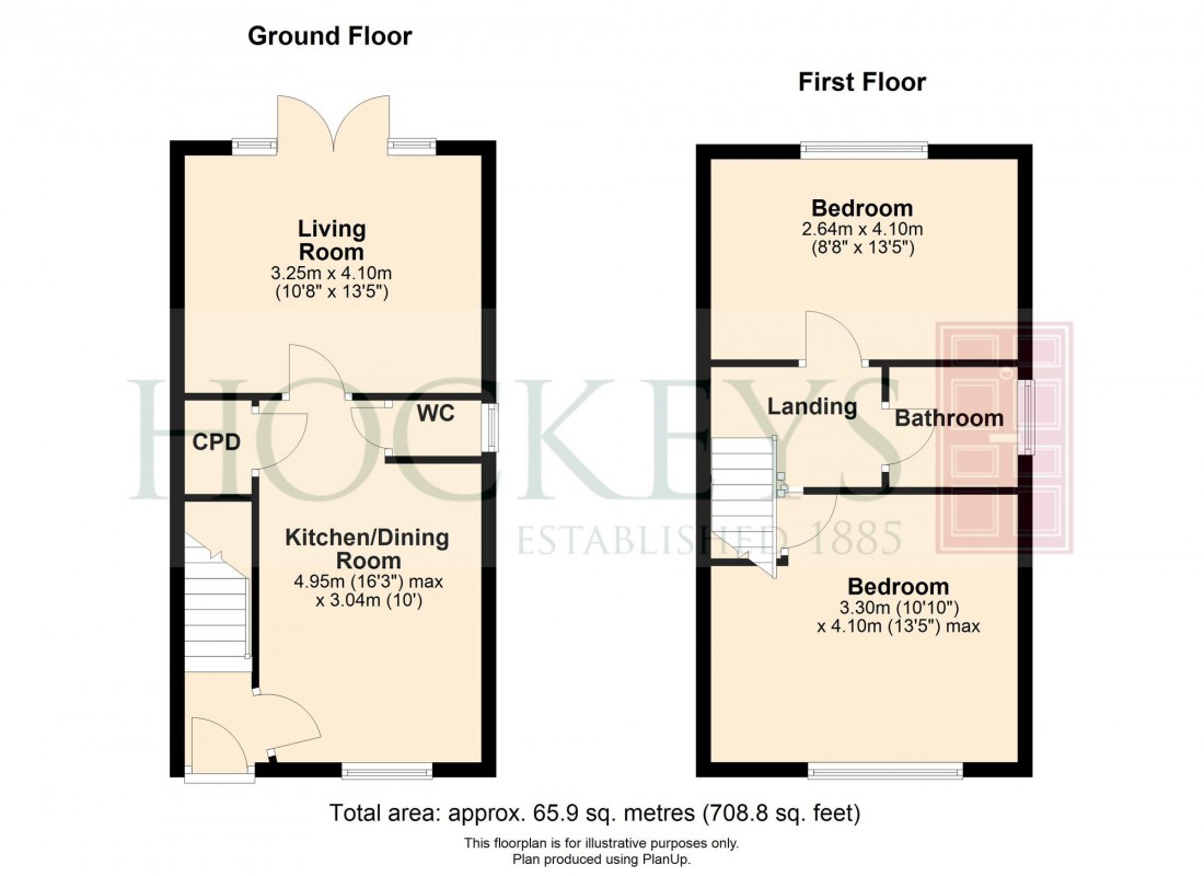 Floorplan for Campkin Road, Cambridge, CB4