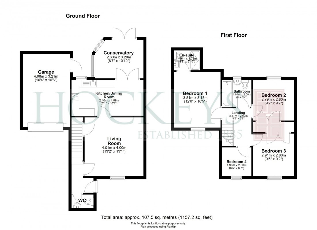 Floorplan for Macpherson Robertson Way, Mildenhall, IP28