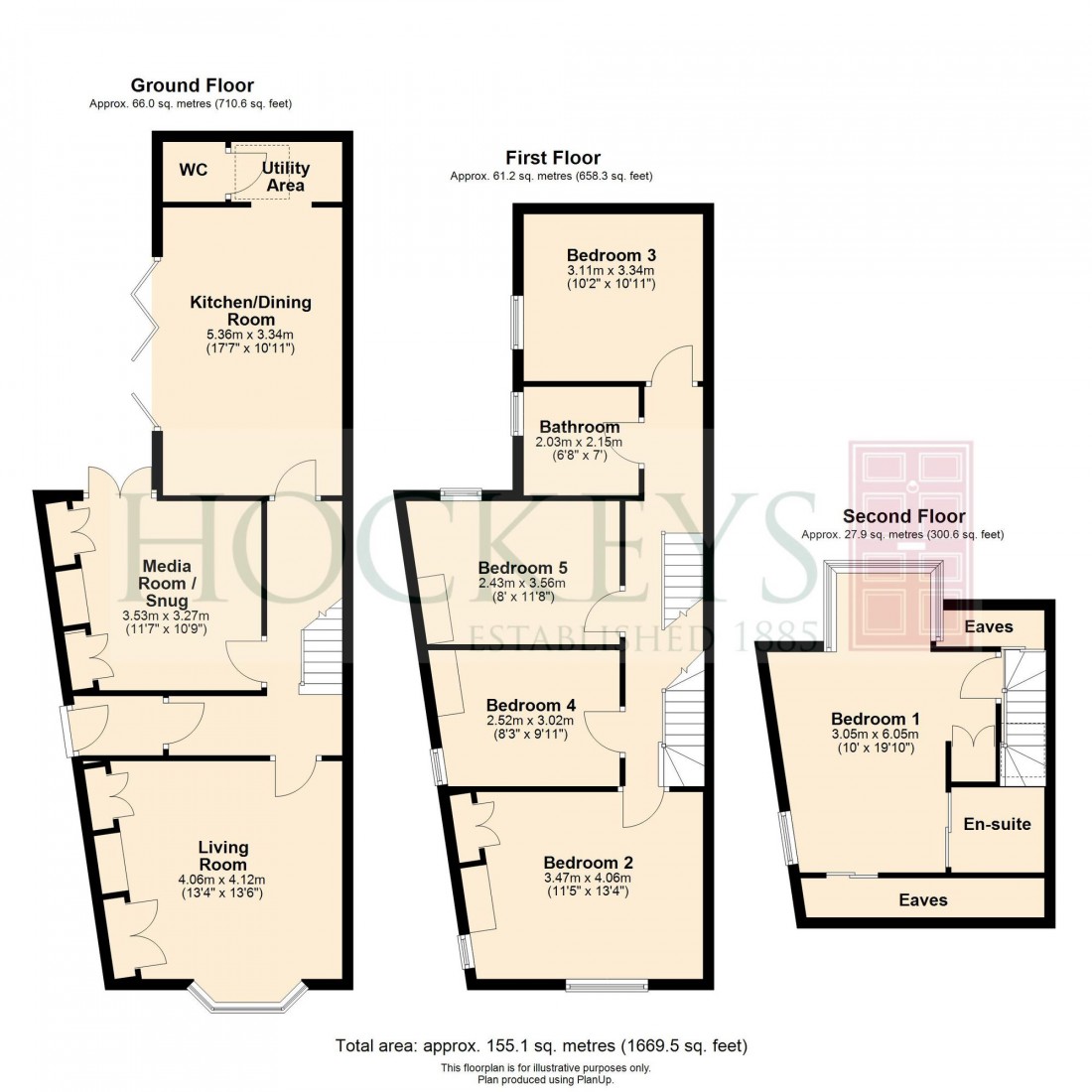Floorplan for Alpha Road, Cambridge, CB4