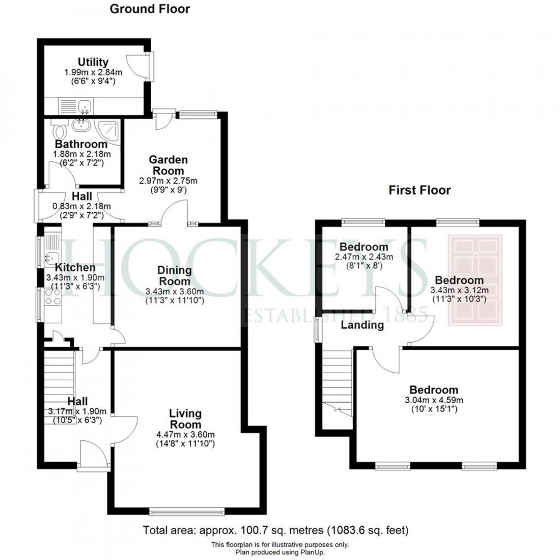 Floorplan for Heath Road, Swaffham Bulbeck, CB25