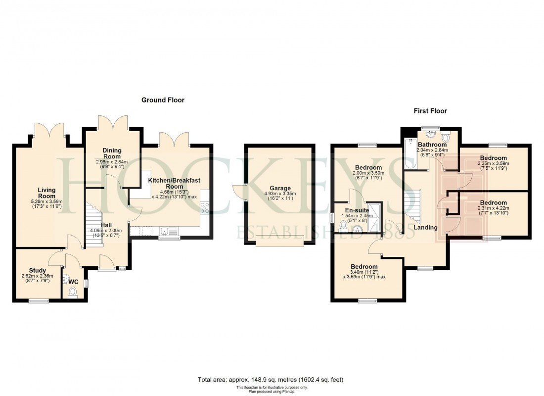 Floorplan for Newmarket Road, Burwell, CB25