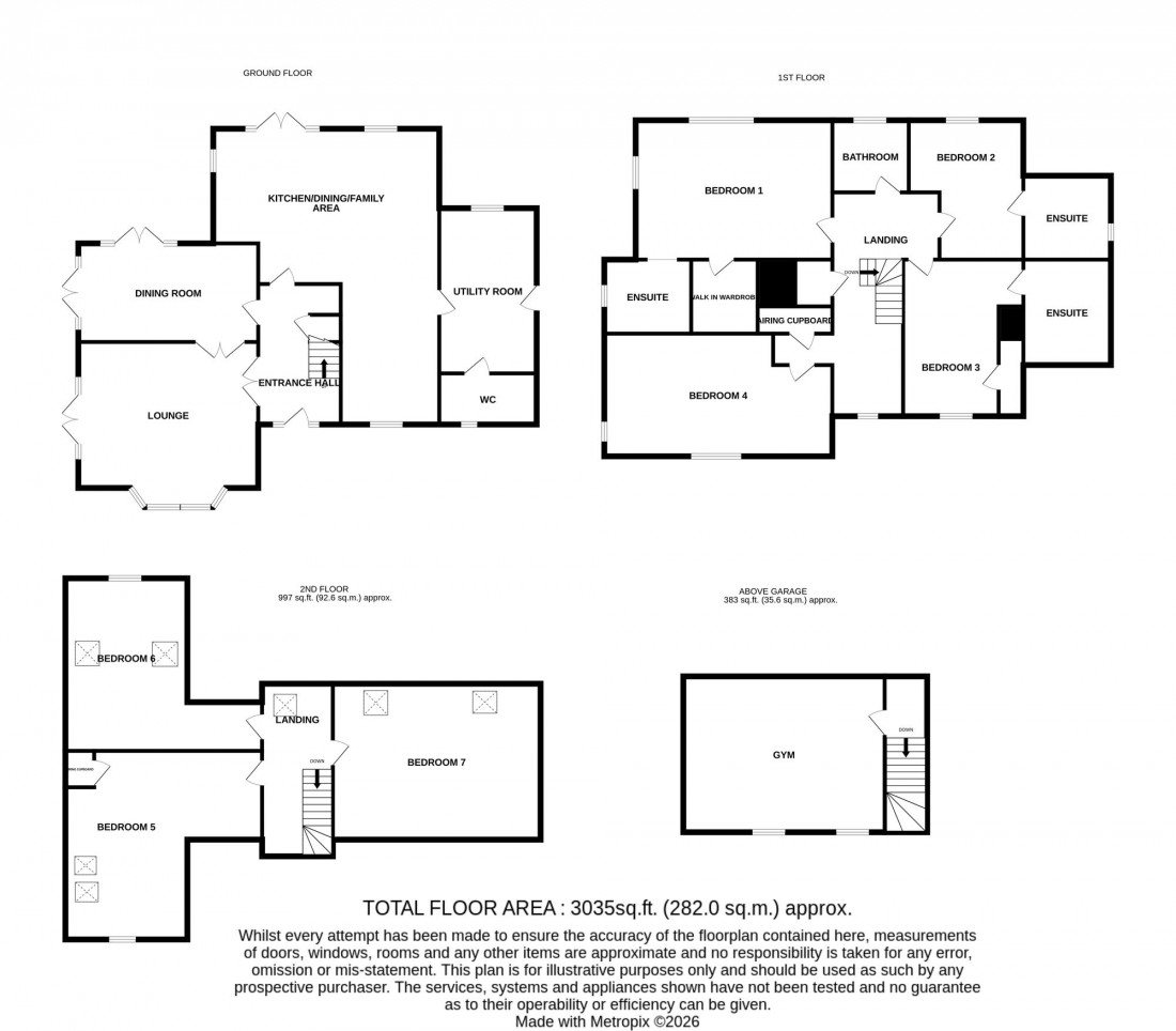 Floorplan for Cattle Dyke, Gorefield, PE13