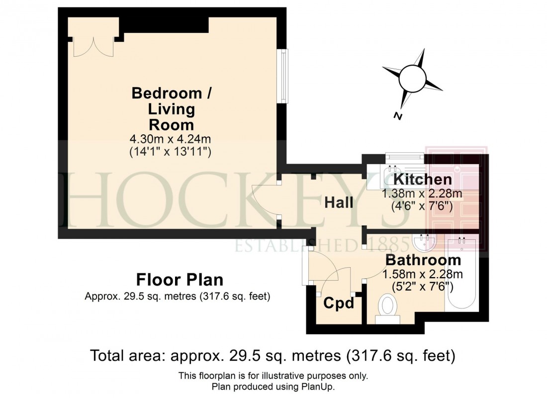 Floorplan for Alpha Road, Cambridge, CB4