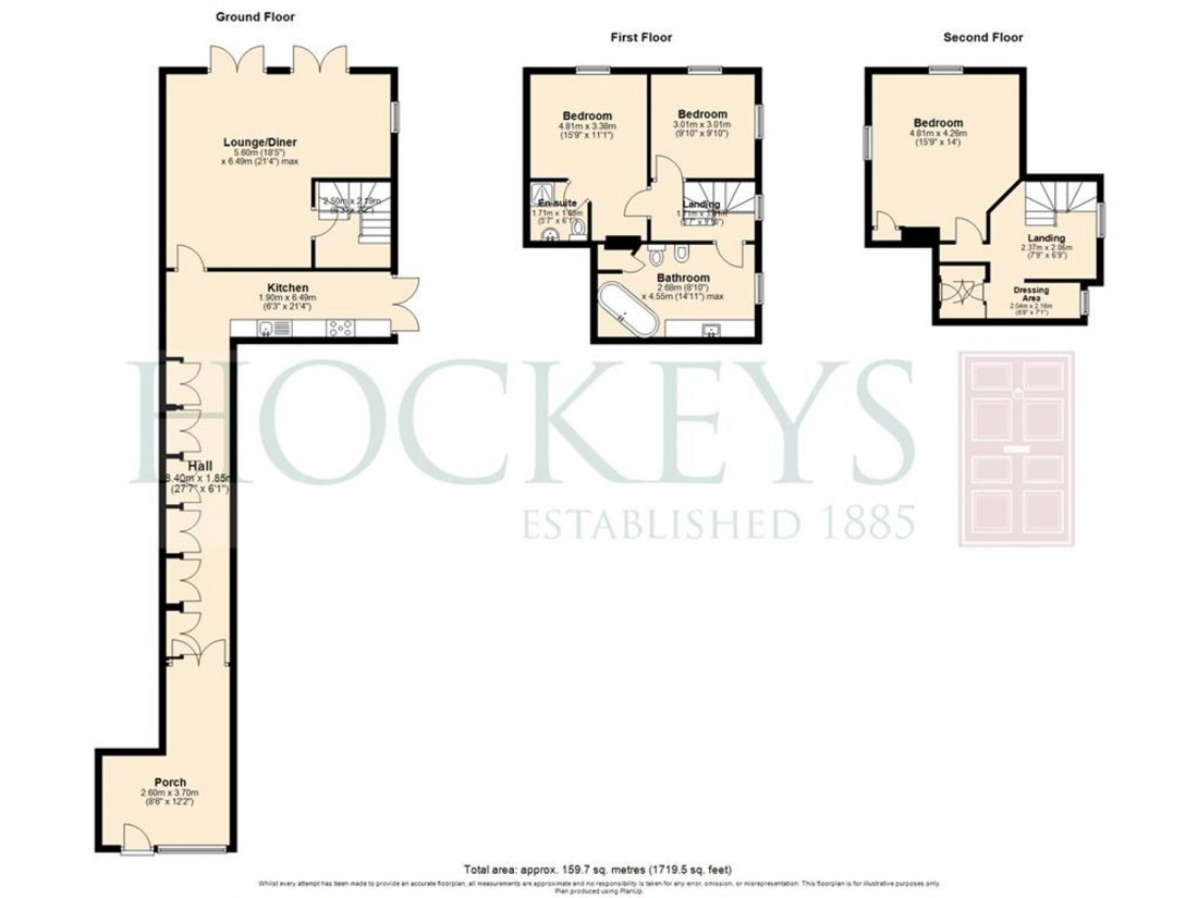 Floorplan for Cheveley Park, Cheveley, CB8